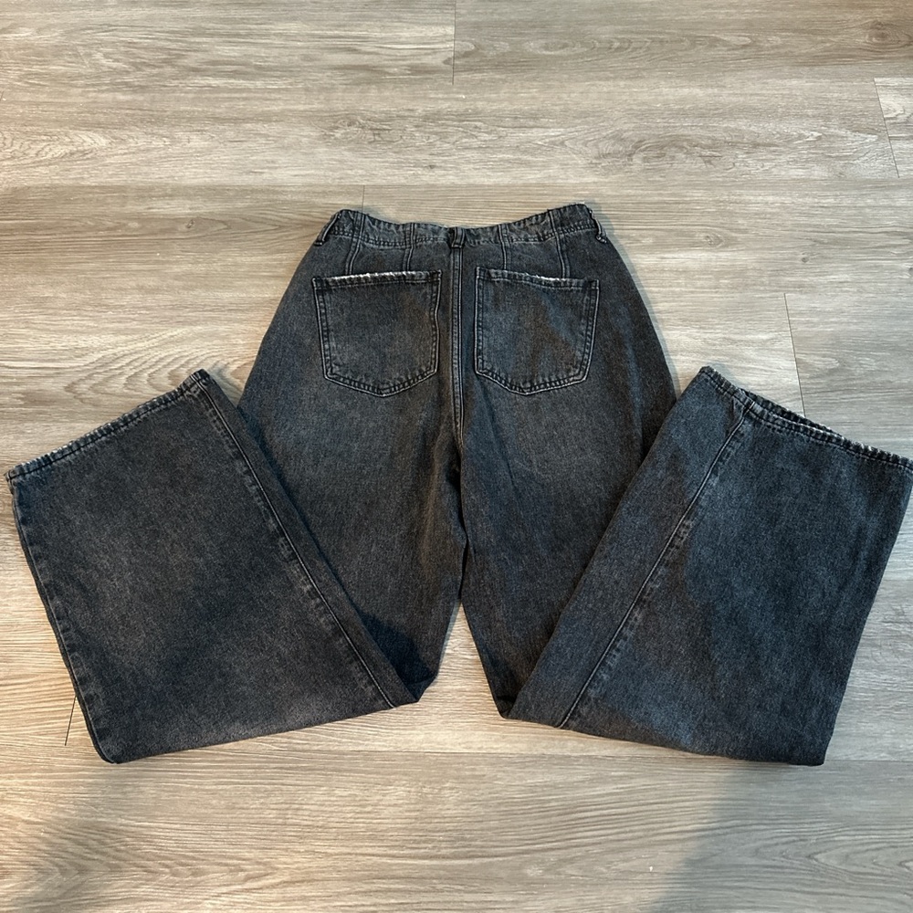 Fashionova Black Baggy Jeans